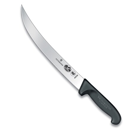 Swiss Army Brands Victorinox 40538 Kitchen Fibrox Pro Black Breaking, 10In Blade VIC-5.7203.25